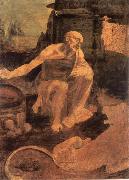 LEONARDO da Vinci, Holy Hieronymus
